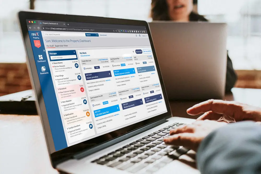 revX Property dashboard
