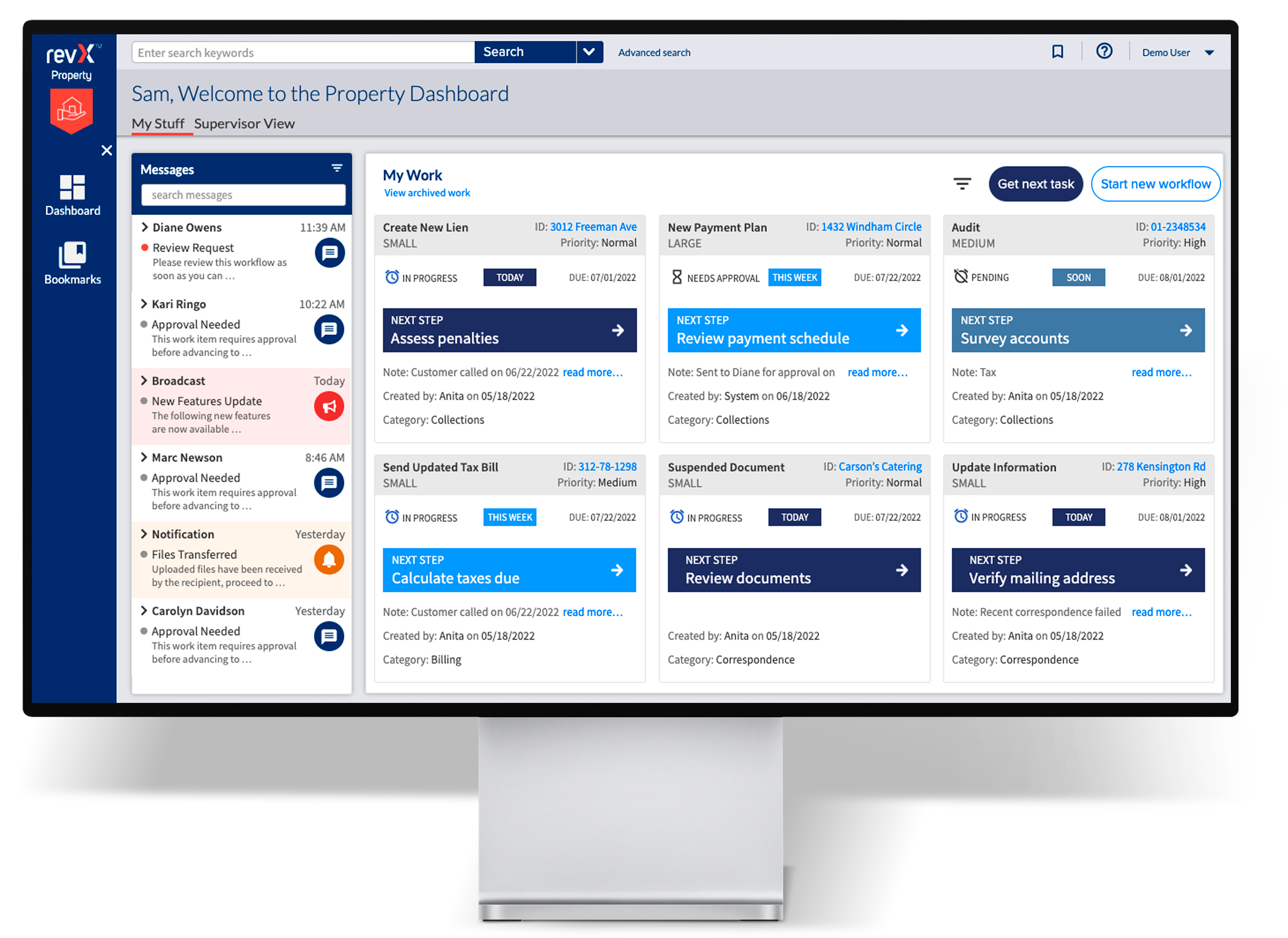 revX Dashboard